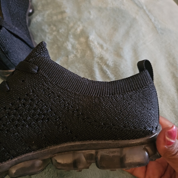 Black Athletic Shoes for Women - Picture 6 of 8